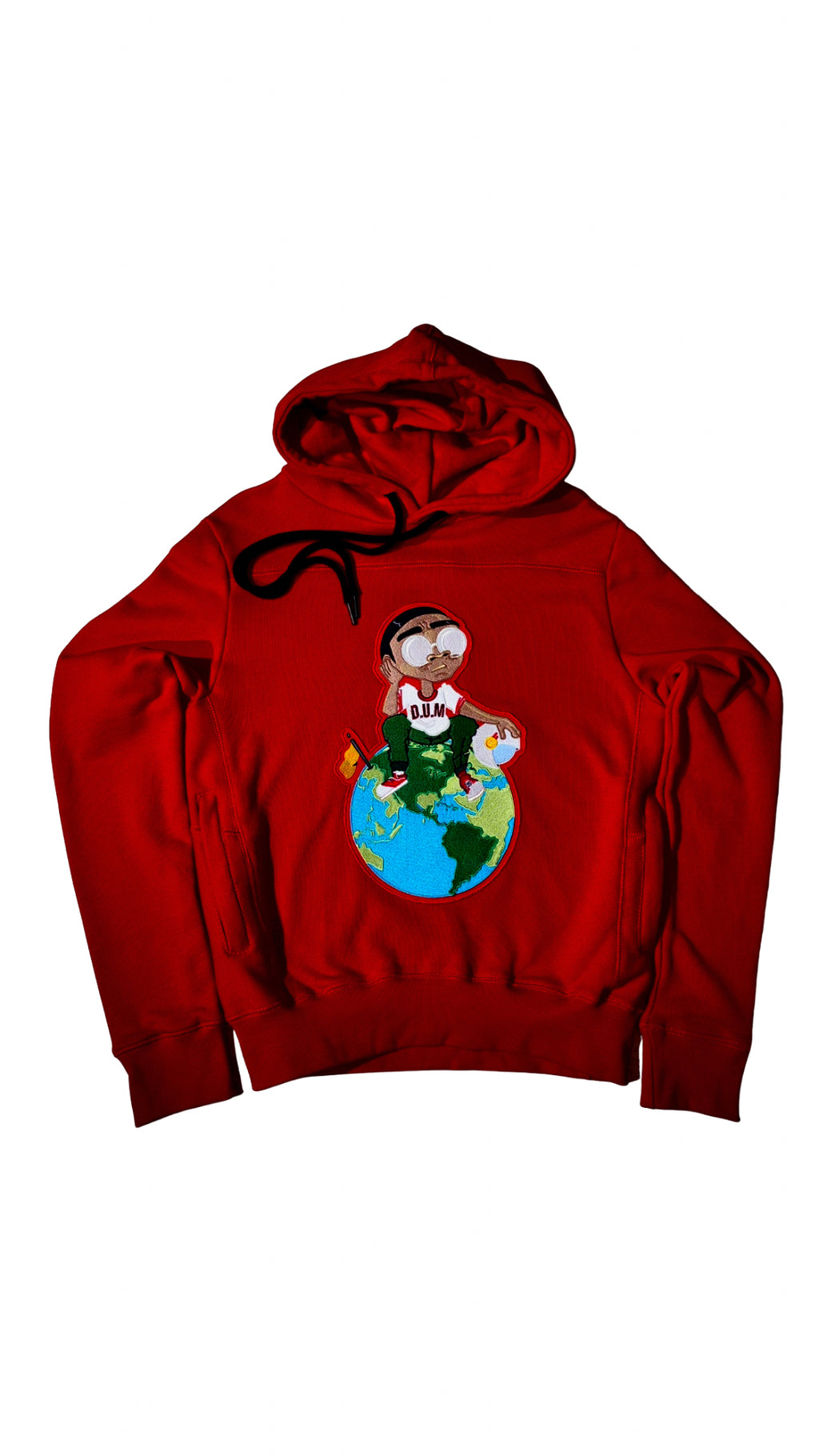 Big & Tall Handcrafted Hoodie w/ Embroidery