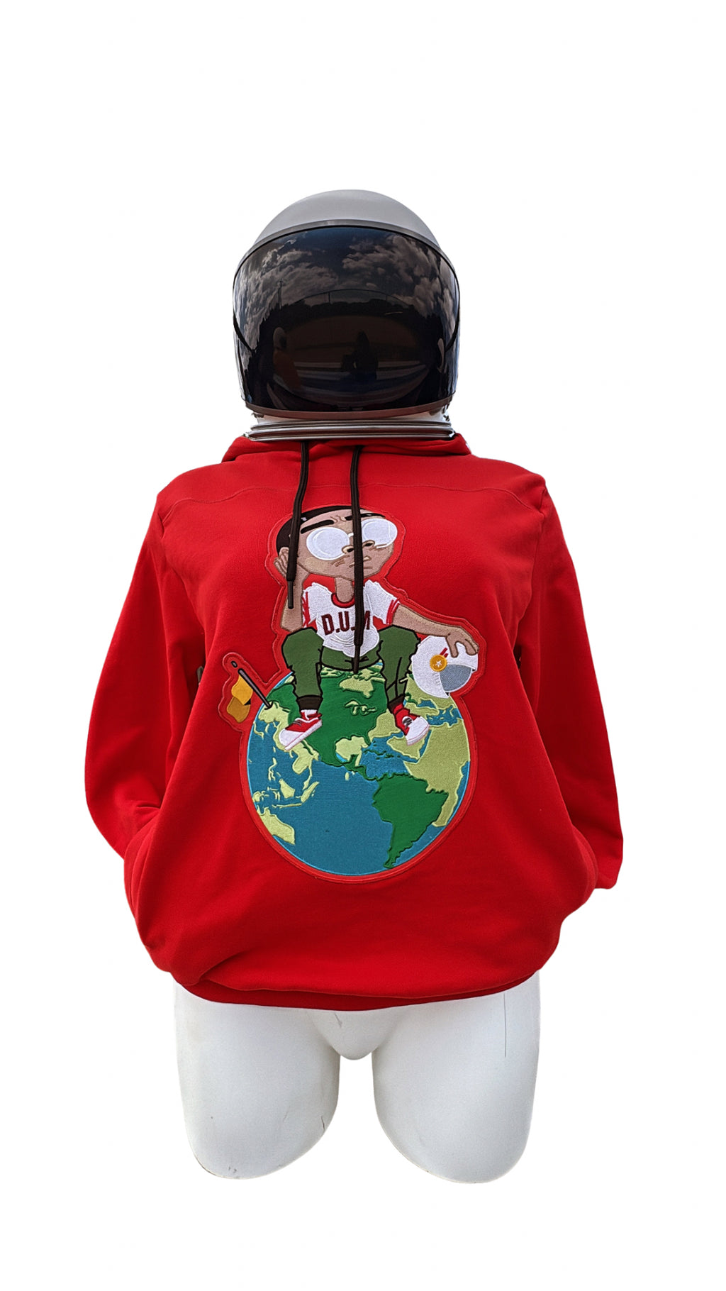 Big & Tall Handcrafted Hoodie w/ Embroidery