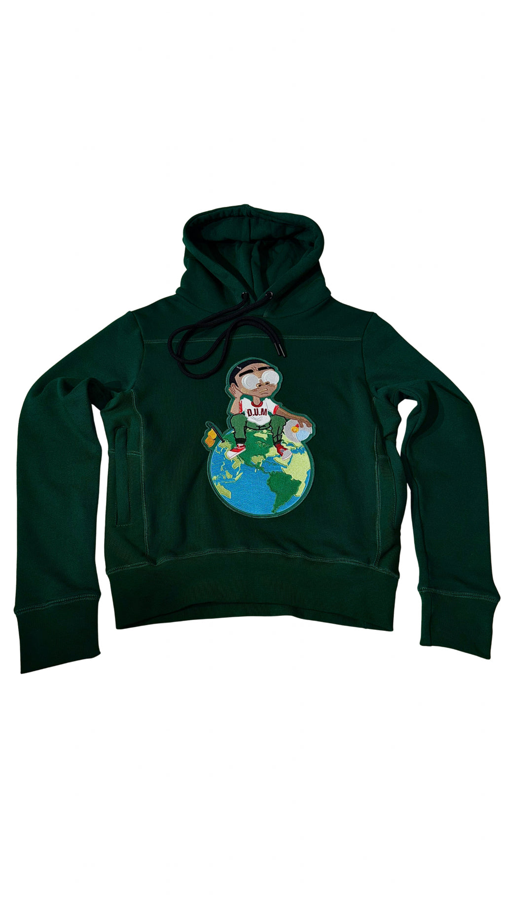 Big & Tall Handcrafted Hoodie w/ Embroidery