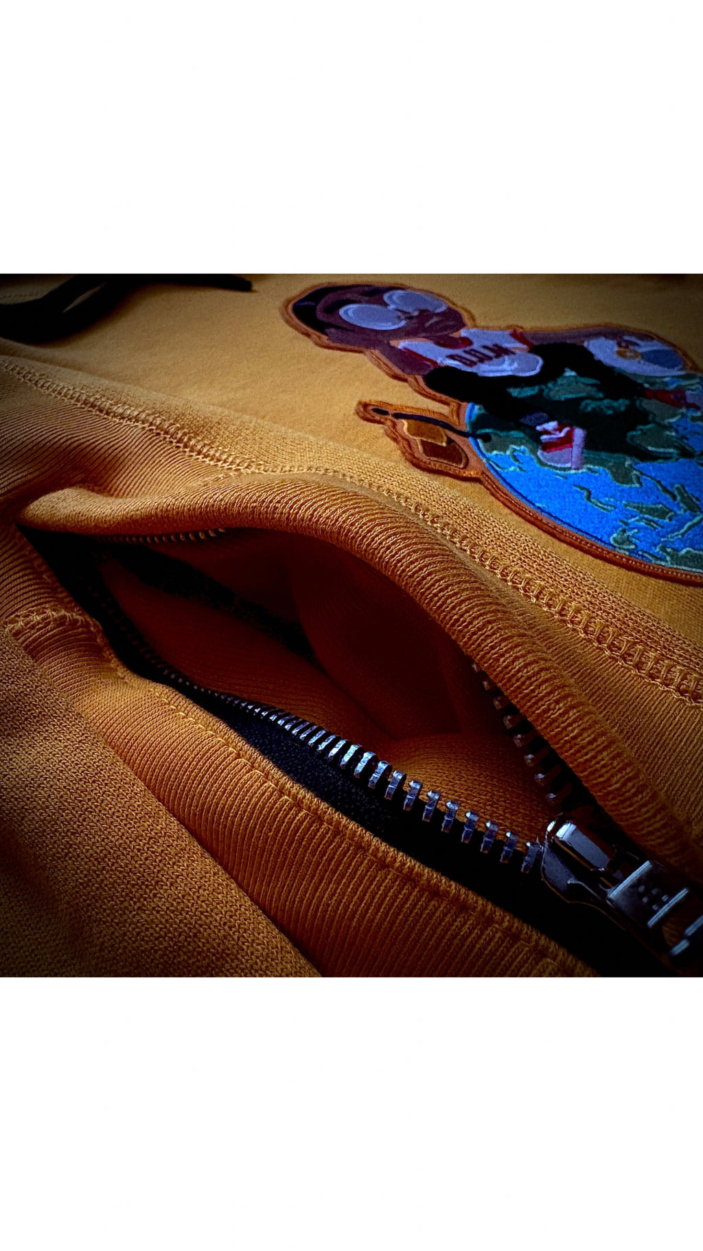 Handcrafted Hoodie w/ Embroidery