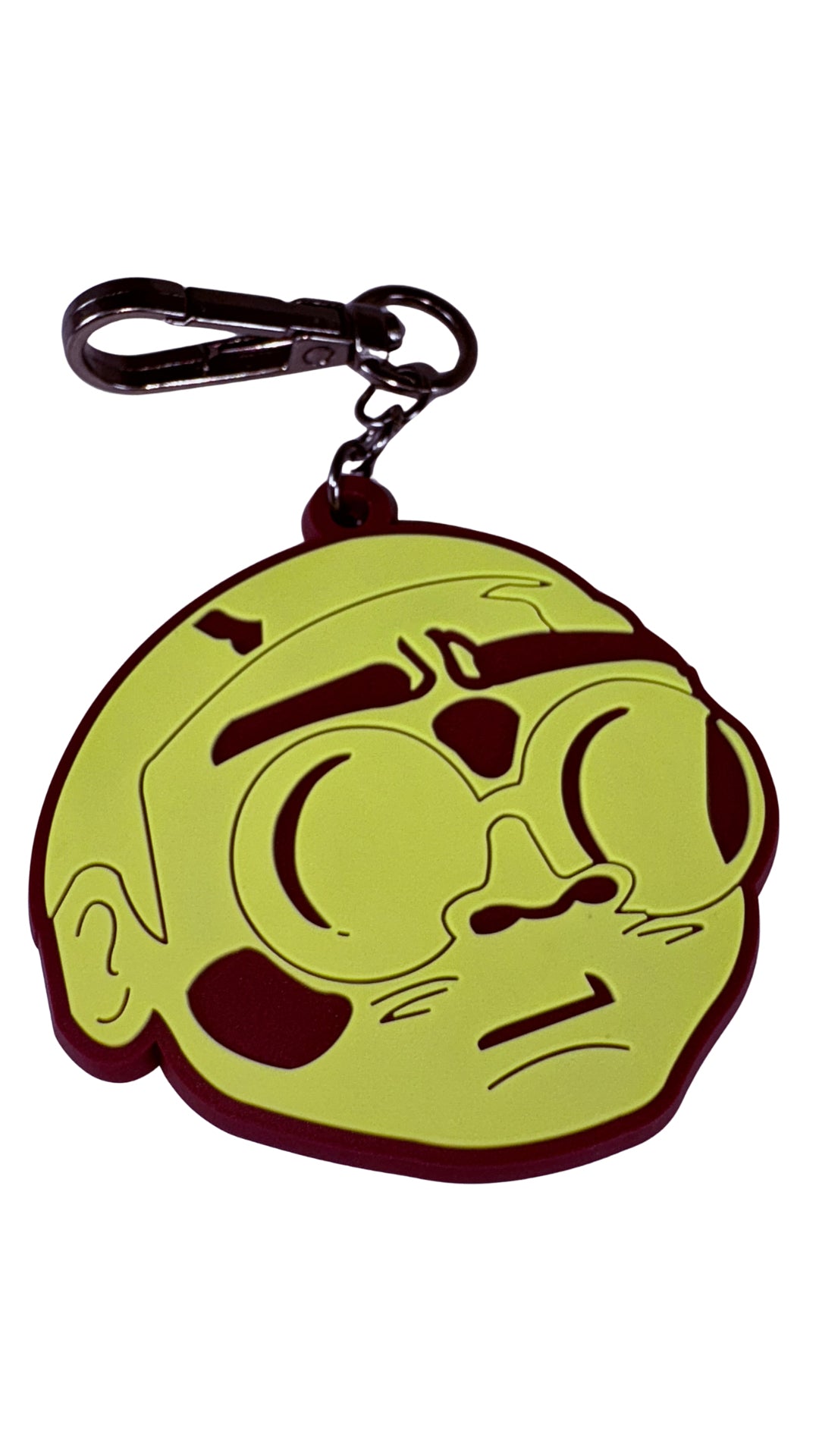 LIGHT GREEN & BURGUNDY (GLOW)